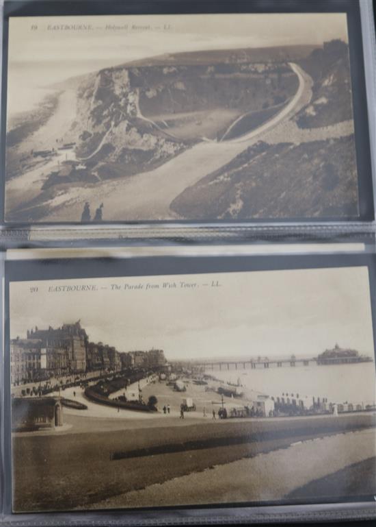 Eastbourne postcards - late Victorian, Edward VII, George V and later,